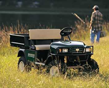 E-Z GO ST 350 - EZGO ST 350 - Lifted Golf Carts - Off Road Golf Carts - Hunting Golf Carts